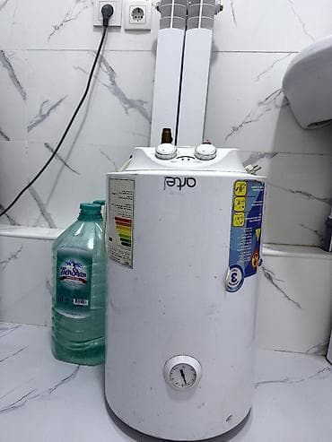 heater: Накопительный водонагреватель Объем бака: 30 л, Artel, Электрический, Регулятор температуры, Эмалированная сталь, Б/у — 3