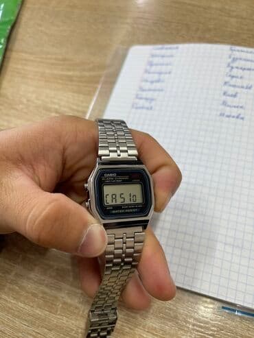 Прокат одежды: CASIO A159WA-N1DF Оригинал!!! Особенности и функции: - Электронный — 6