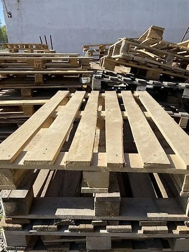 палеты подоны: Поддон Для деревообработки, Б/у, В наличии — 4