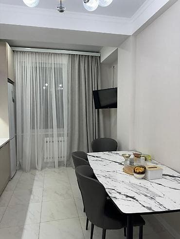 osh flats: 2 комнаты, 77 м², Элитка, 12 этаж, Евроремонт — 7
