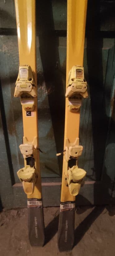 детские лыжи с ботинками купить: Head, С креплениями, Б/у — 1