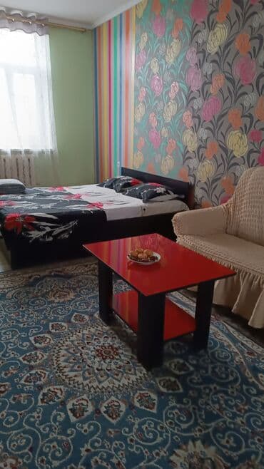 суточный квартира ош зайнабидинова: 1 бөлмө, Душ кабинасы, Жаздык, жууркан-төшөк каптары, Интернет, Wi-Fi — 1