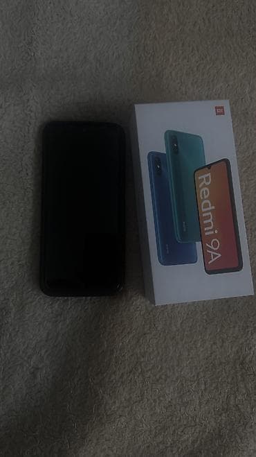 Redmi, Redmi 9A, Б/у, цвет - Черный, 2 SIM