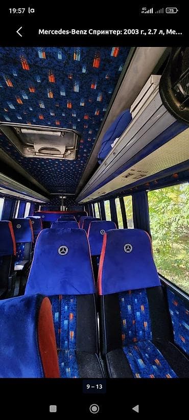 афтамат стралный: Mercedes‑Benz Sprinter — пассажирский микроавтобус туристической — 3