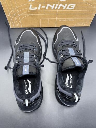 платья для спортивных бальных танцев для детей: Кроссовки Li-Ning зимние, утеплённые - Тёплая ворсовая/флисовая — 4