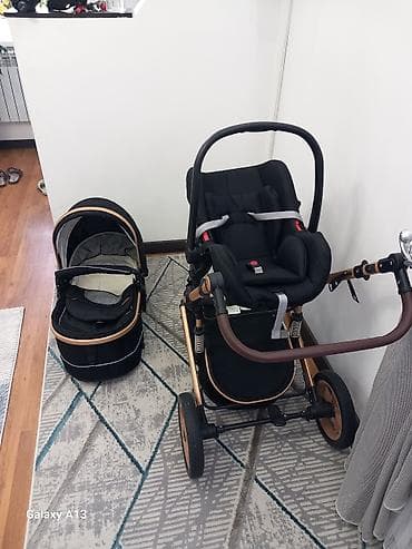 коляска нарын: Детская коляска Teknum 3 в 1 (шасси + люлька + автокресло-переноска) — 3