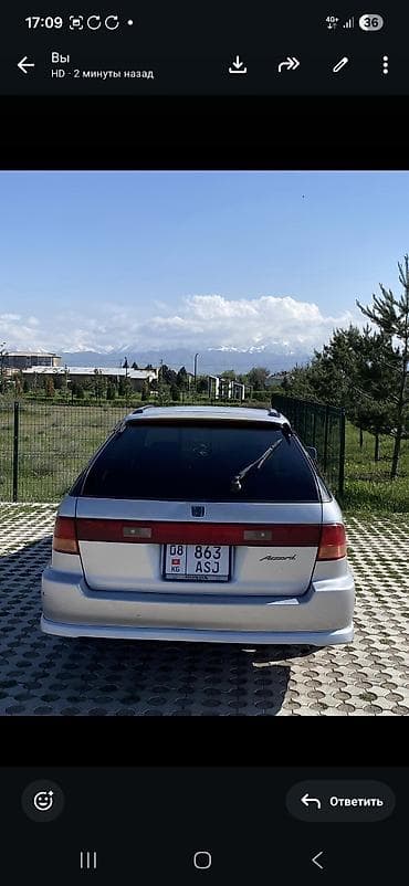 pes 2013: Honda Accord: 2001 г., Автомат, Универсал — 2