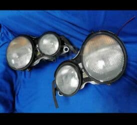 купить кровать бу: Комплект передних фар Mercedes-Benz 2000 г., Б/у, Оригинал, Германия — 8