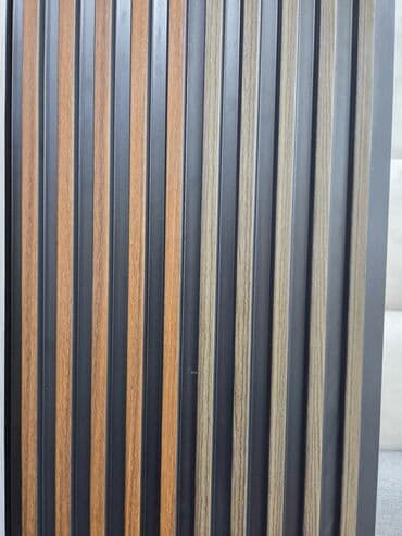 детская диван: 3 D панели, декоративная панель от 350 сомов, рейки, тв зона от 350 — 5