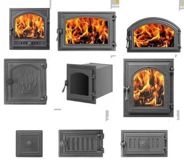 Печное литье чугунное российское от завода Везувий. #дверьпечная