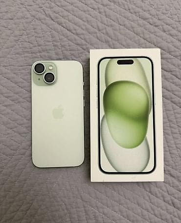 iphone 70: IPhone 15, Зеленый, Кабель, Коробка — 2