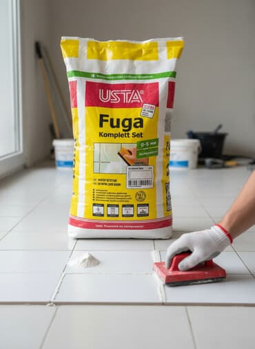 иллюстрации: Затирка Для кафеля, керамической плитки, Usta — 1
