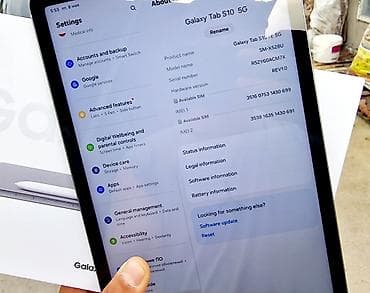ipad pro 9 7: Планшет, Samsung, память 256 ГБ, 9" - 10", 5G, Б/у, Классический цвет - Серый — 6
