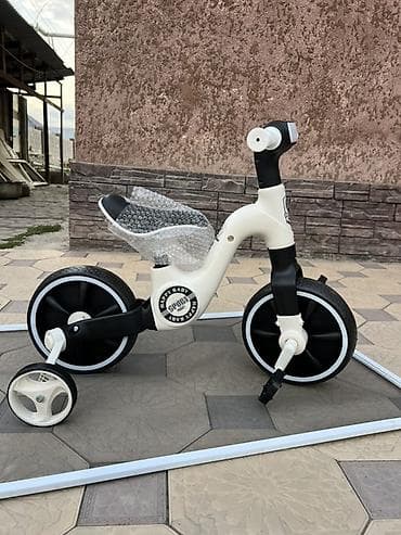 машина конструктор: Детский трехколесный велосипед-трансформер Happy Baby Sport - — 4