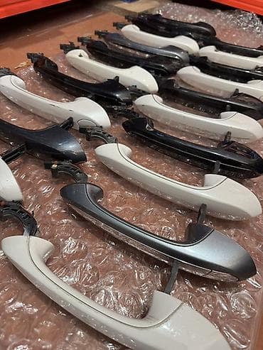 x 7: Комплект дверных ручек Дверная ручка BMW Б/у, Оригинал — 2