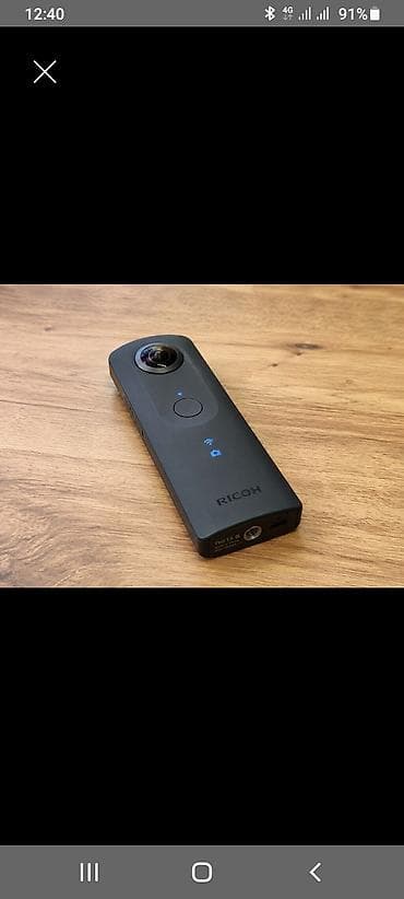 селфи 360 купить: Ricoh THETA S — компактная камера для съемки 360° фото и видео — 1