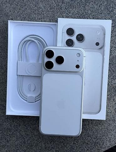 IPhone 17 Pro, Новый, 256 ГБ, Matte Silver, 100 %