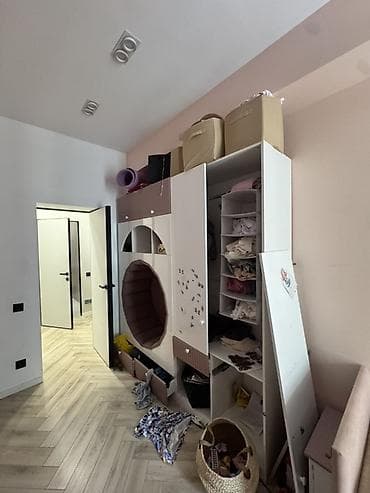 Детская гарнитура, Для девочки, Дерево, цвет - Розовый