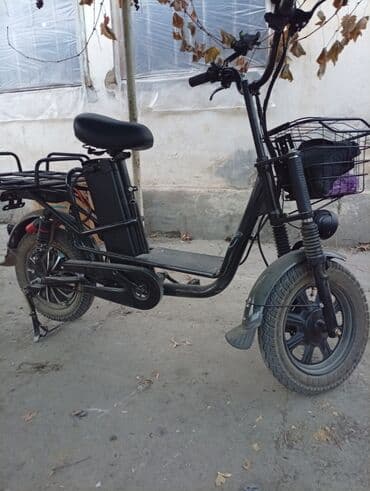 стекло на мотоцикл: Электрический скутер/монстер мопед городского типа - Прочная рама — 4