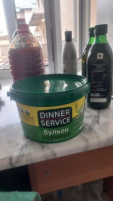 aroy d: Набор продуктов для кухни: 1) Сухой куриный бульон Dinner Service - — 1