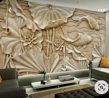 купить 3д гипсовые панели: Барельеф, гипсовое панно — 1