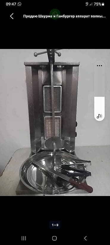 Оборудование для салонов красоты: Профессиональное оборудование для фастфуда: шаурма + гриль/контактный — 3