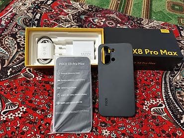 e96a hoco: Poco X8 Pro Max, Новый, 512 ГБ, цвет - Белый, 2 SIM — 2