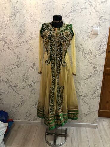 прокат карнавальных костюмов в бишкеке бишкек: Вечернее платье, Длинная модель, С рукавами, Стразы, XS, S, M — 2