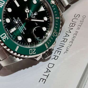 часы новые почти: Rolex Submariner. Швейцарский механизм Swiss ETA Cal.3135. Часы — 3