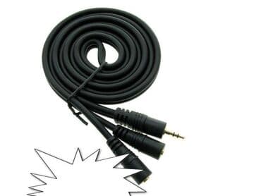 разветвитель наушников и микрофона: Кабель - разветвитель аукс для наушников, колонок, аудио систем — 4