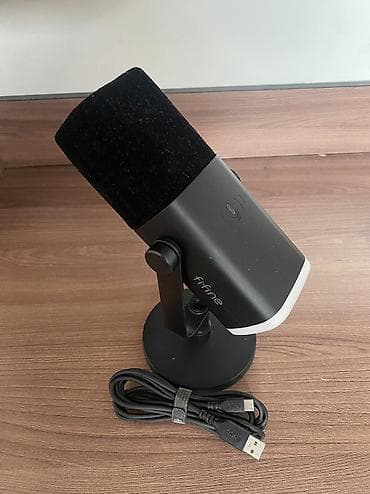 Студийные микрофоны: 🎙️ FIFINE AM8 — отличный микрофон для стримов, игр и записи голоса — 3