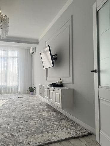 ts group: 2 комнаты, 79 м², Аламедин-1 мкр Элитка, 3 этаж, Дизайнерский ремонт — 3