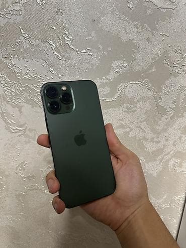 IPhone 13 Pro Max, Б/у, 256 ГБ, Зеленый, 77 %