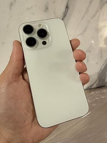 15 про бу: IPhone 15 Pro, 256 ГБ, Белый, Чехол, 94 % — 5