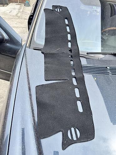 crv 2: Ворсовые Накидка на панель Mercedes-Benz, цвет - Черный, Б/у, Самовывоз — 2