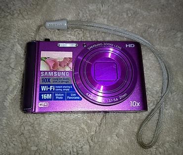 memory stick: Компактная цифровая камера Samsung ST200F (фиолетовая) - Матричный — 1