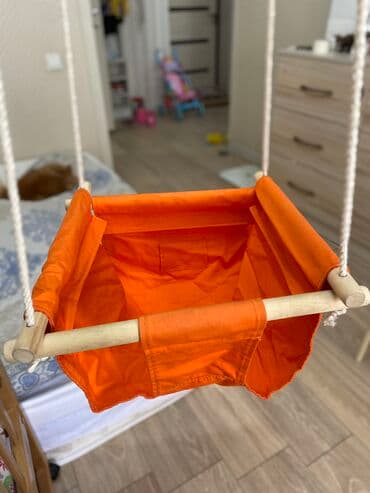 Качели подвесные детские. Максимальная нагрузка 40 кг at lalafo.kg Качели подвесные детские. Максимальная нагрузка 40 кг