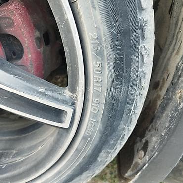 r16 sonata: Колеса в сборе 215 / 50 / R 17, Зима, Б/у, Комплект, Легковые, Литые, отверстий - 5 — 2