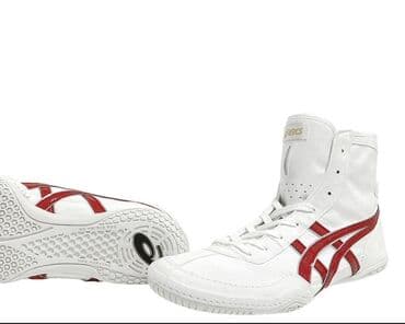 Атайын кийим: Эркектердин кроссовкасы, 39, Asics, Жаңы, түсү - Ак, Өзү алып кетүү — 1