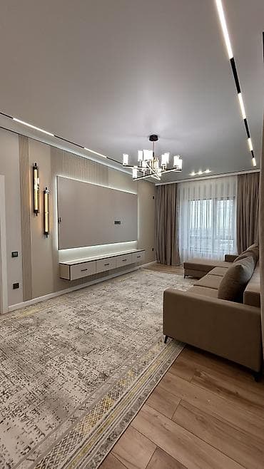 купить бишкек: 2 комнаты, 75 м², Элитка, 9 этаж, Дизайнерский ремонт — 4