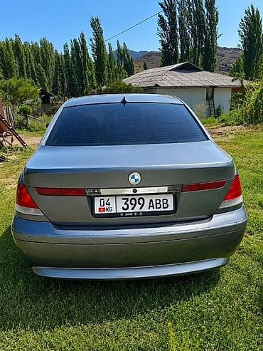 BMW 7 series: 2002 г., Седан — 3