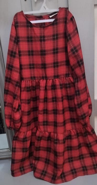 длинное джинсовое платье: Комплект, Б/у — 3