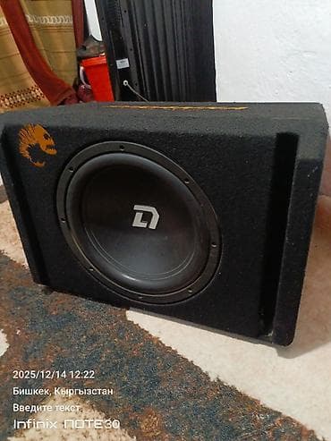 магнитол авто: Сабвуфер DL Audio PIRANHA 12A в комплектном корпусе с портом - — 2
