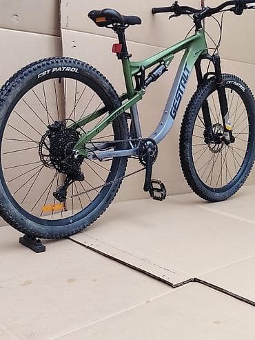 стрепы для педалей: Горный велосипед, Рама XL (180 - 195 см), Алюминий, Б/у — 8