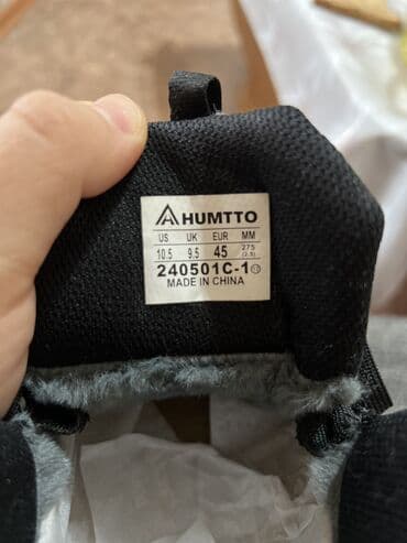 лоро пиано обувь оригинал цена бишкек: Продаю новые зимние ботинки HUMTTO, размер 45 размер27.5 см Но — 6