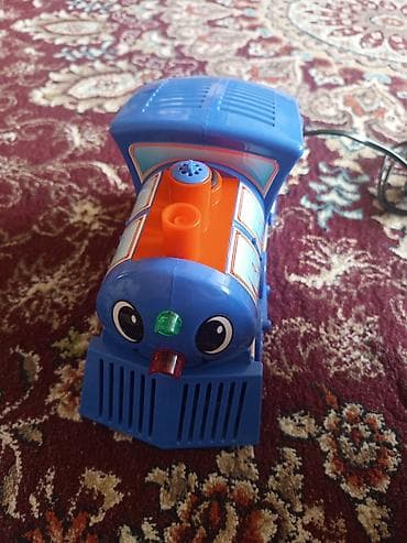 кислородная горелка: Детский компрессорный ингалятор-небулайзер в виде паровозика — 2