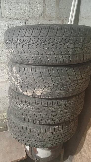 vossen diska: Колеса в сборе 235 / R 17, Зима, Б/у, Комплект, Железные, отверстий - 4 — 2