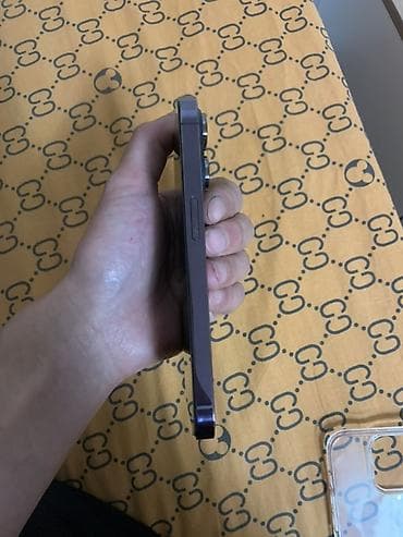 часы fenix 7x: IPhone 14 Pro, Б/у, 128 ГБ, Deep Purple, Чехол, 74 % — 3
