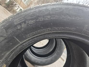 vossen 16: Шины 225 / 60 / R 17, Лето, Б/у, Комплект, Легковые, Япония, Bridgestone — 2