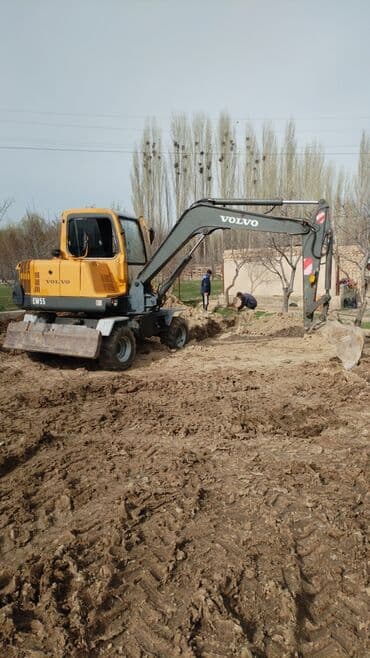 шыны на трактор: Экскаватор, Volvo, 2000 г., Колесный — 8